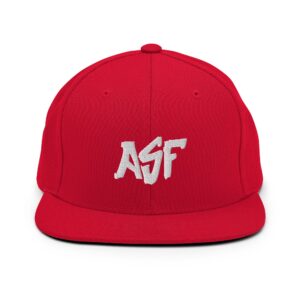 ASF Red Snapback